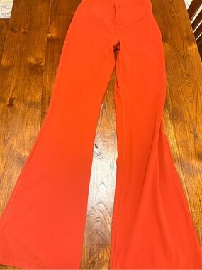 lululemon athletica Coral-Red Leggings